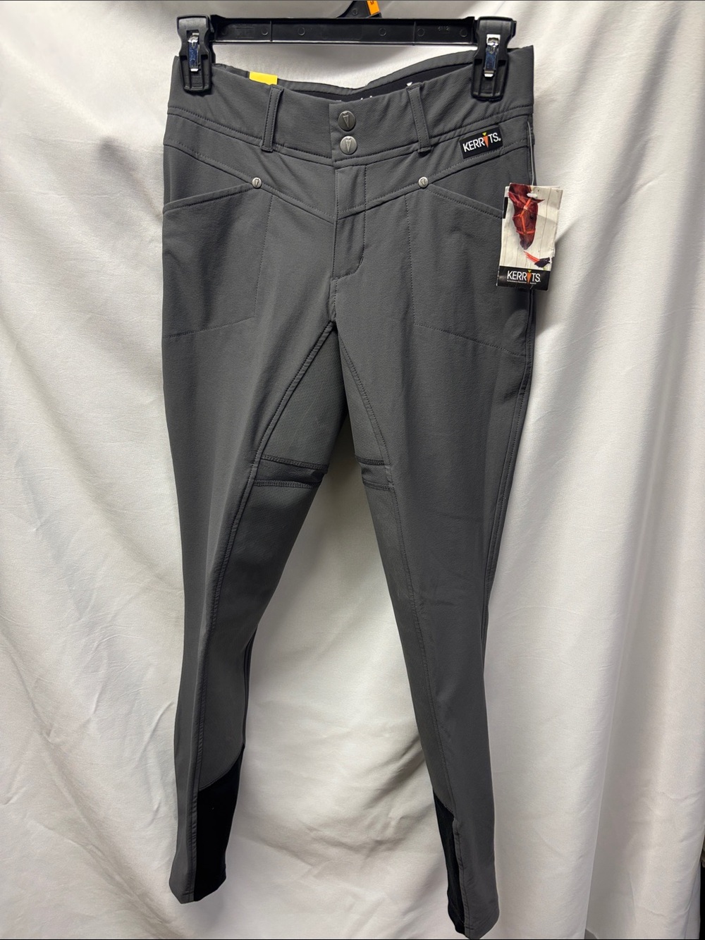Kerrits Charcoal Stretch Equestrian Breeches